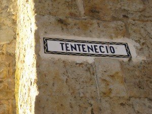 Weg genoemd naar " TentenEddie" uit Vijlen, in het Spaans
