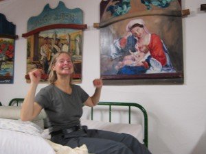 Sancta Paulina de perpetua secursa in de slaapzaal