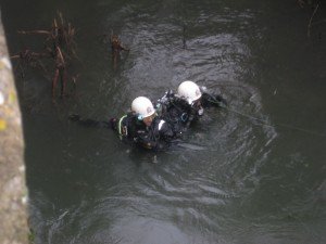 Ze wisten niet dat we òp de brug stonden