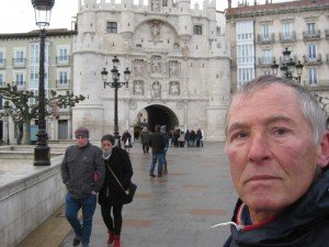  Impressive gate of Burgos. Eye is already thinner 