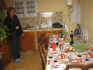 Kerstdiner is geheel Constances werk