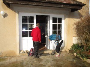  Arrival at Ferme d & # 039; Ecosses at Bazoches 