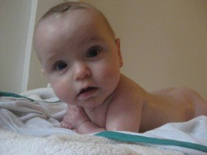 Granddaughter Sienna in The Hague