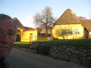 Mooie avondkleuren in Ostrum Logum