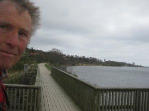 Laatste 3-4 km.s van Horsens naar camping
