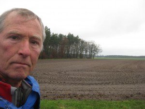 Vlak land, hier met veel bos