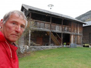 Mijn onderdak in oude vikingboerderij