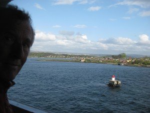 Omgeving Oslo vanaf boot
