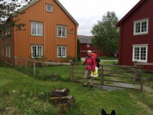 Aankomst herberg Ermsgard