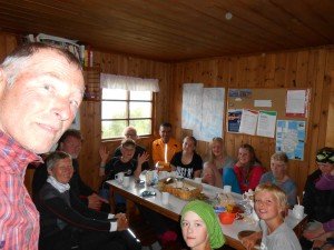 Hele avond verteld met de groep schoolkinderen en hun leiding